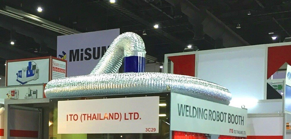 ITO Thailand welding booth view3